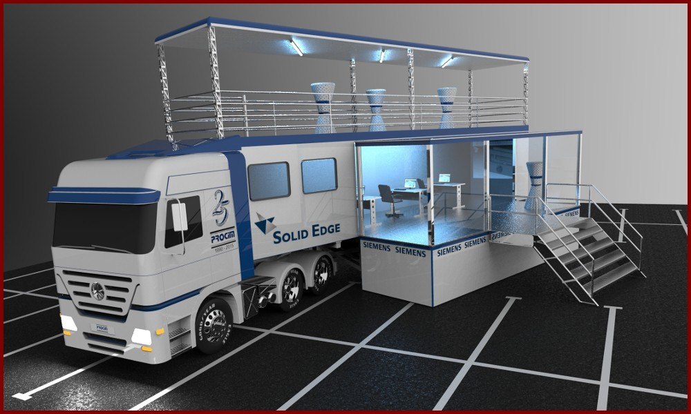 Promotruck-Aufbau
